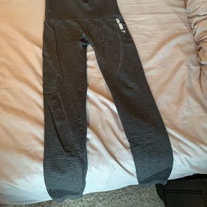 Gymshark High Waisted Seamless Legging- dark gray